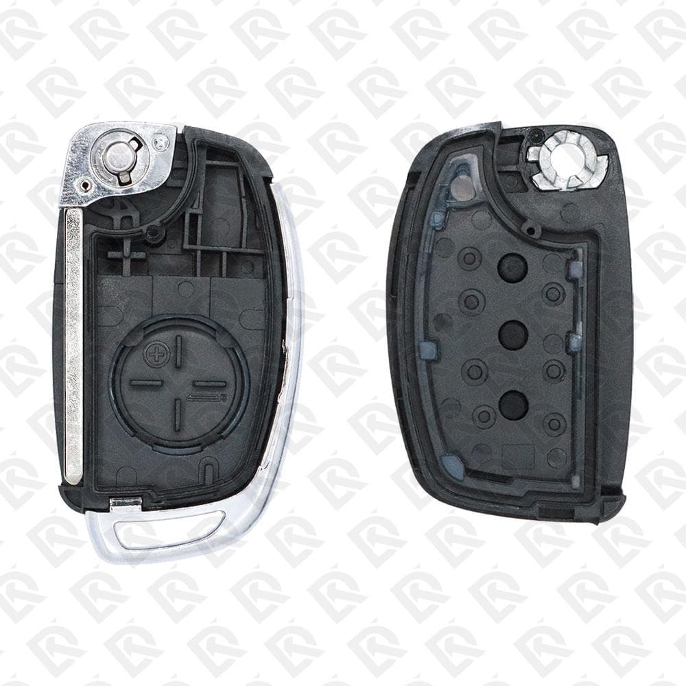 2013 - 2015 HYUNDAI REMOTE HEAD FLIP KEY SHELL 3B - HYN17R BLADE AFTERMARKET