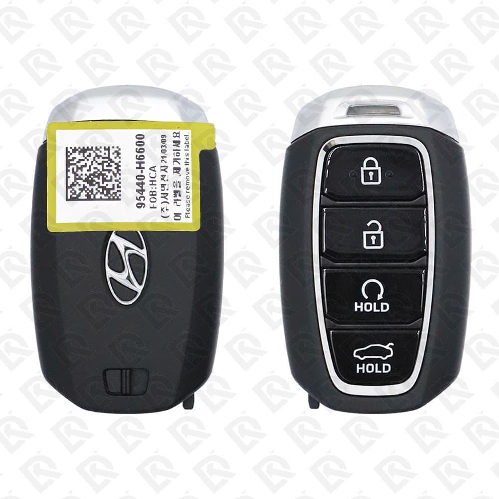 2020 - 2021 HYUNDAI ACCENT SMART KEY KEY - 4BUTTONS - 433MHZ - 95440-H6600 - ORIGINAL