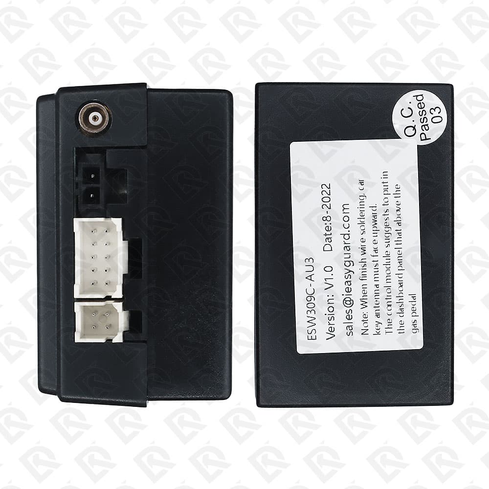 EASYGUARD UNIVERSAL SMART KEY PKE KIT FIT FOR AUDI WITH FACTORY PUSH START BUTTON DC12V VALET MODE MANUAL LOCK UNLOCK SETTING