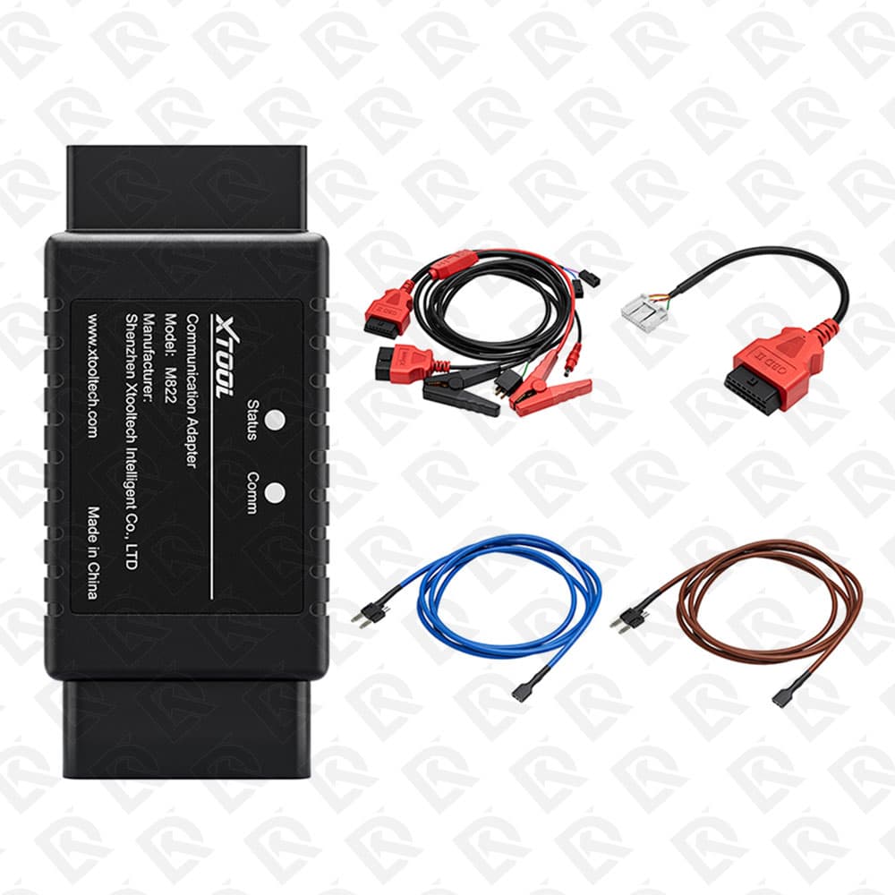 XTOOL M822 ADAPTER FOR TOYOTA 8A  ALL KEY LOST PROGRAMMING