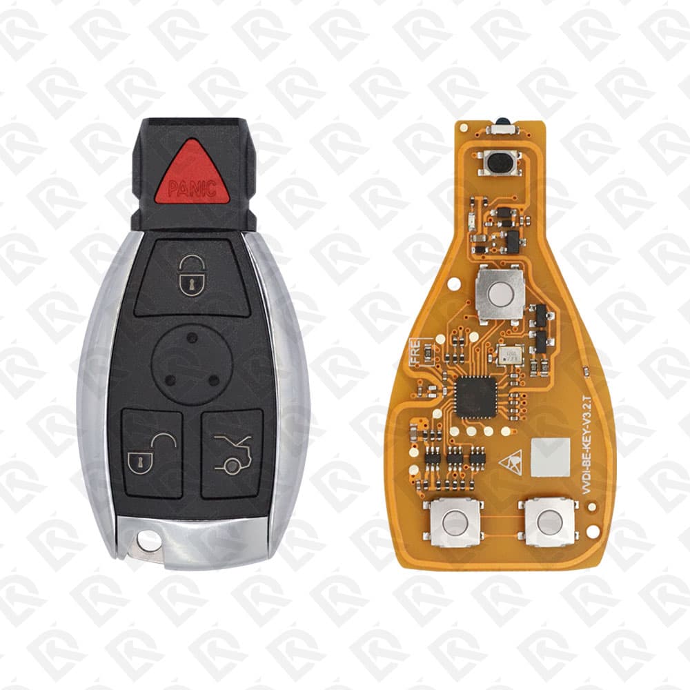 XHORSE VVDI BE KEY YELLOW PCB FOR MERCEDES BENZ CUSTOMIZED VERSION NO BONUS POINTS - XNBZT1GL