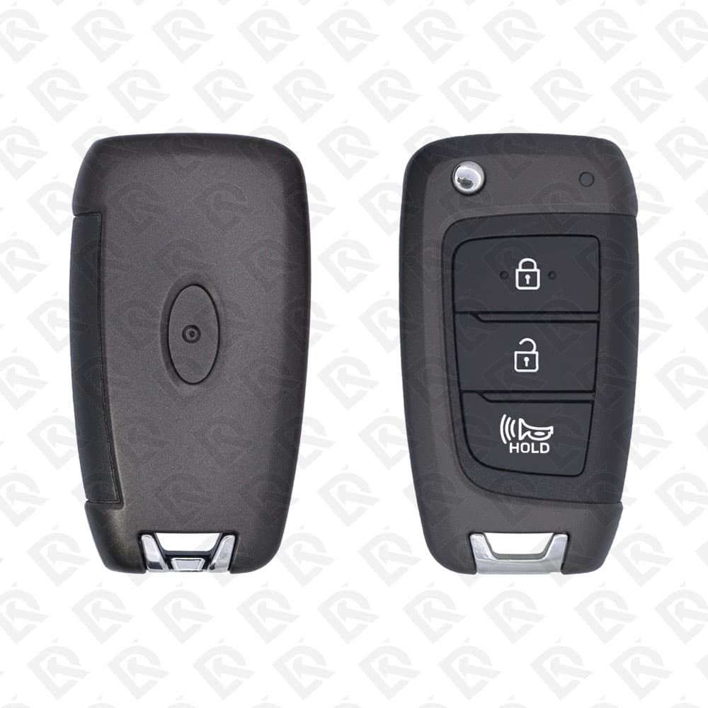 2018 - 2022 HYUNDAI REMOTE HEAD FLIP KEY SHELL 3B - KK12 BLADE AFTERMARKET