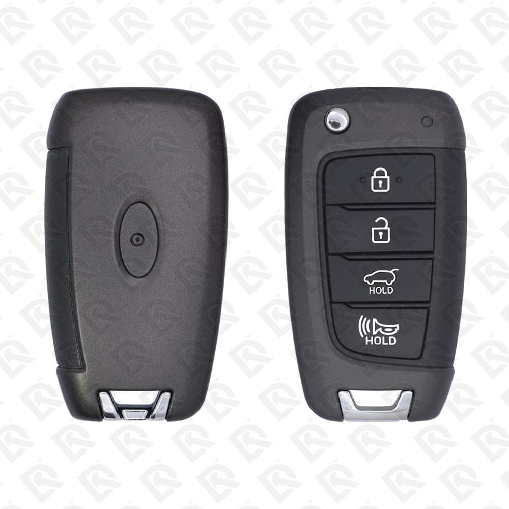 2018 - 2022 HYUNDAI REMOTE HEAD FLIP KEY SHELL 4B SUV - KK12 BLADE AFTERMARKET
