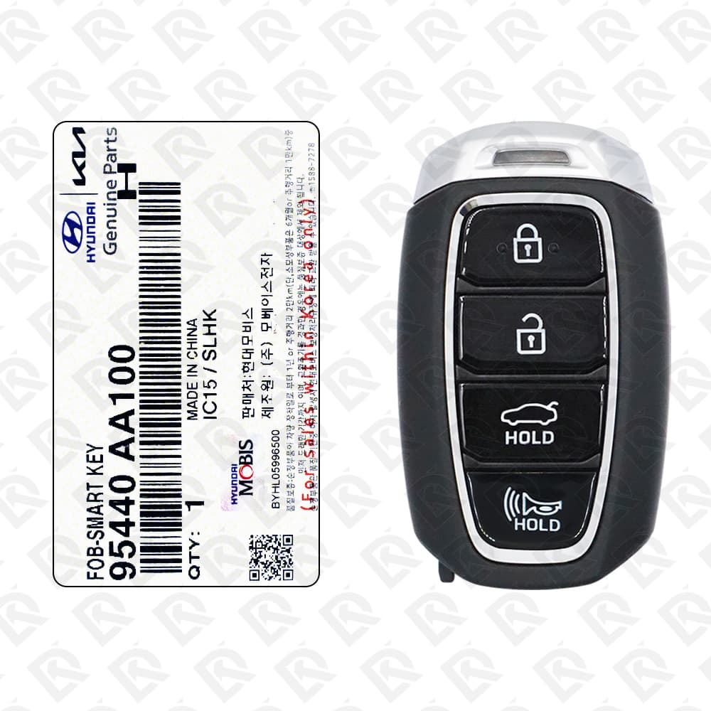 2021 - 2022 HYUNDAI ELANTRA SMART KEY 4BUTTONS - 433MHZ - 95440-AA100 ORIGINAL