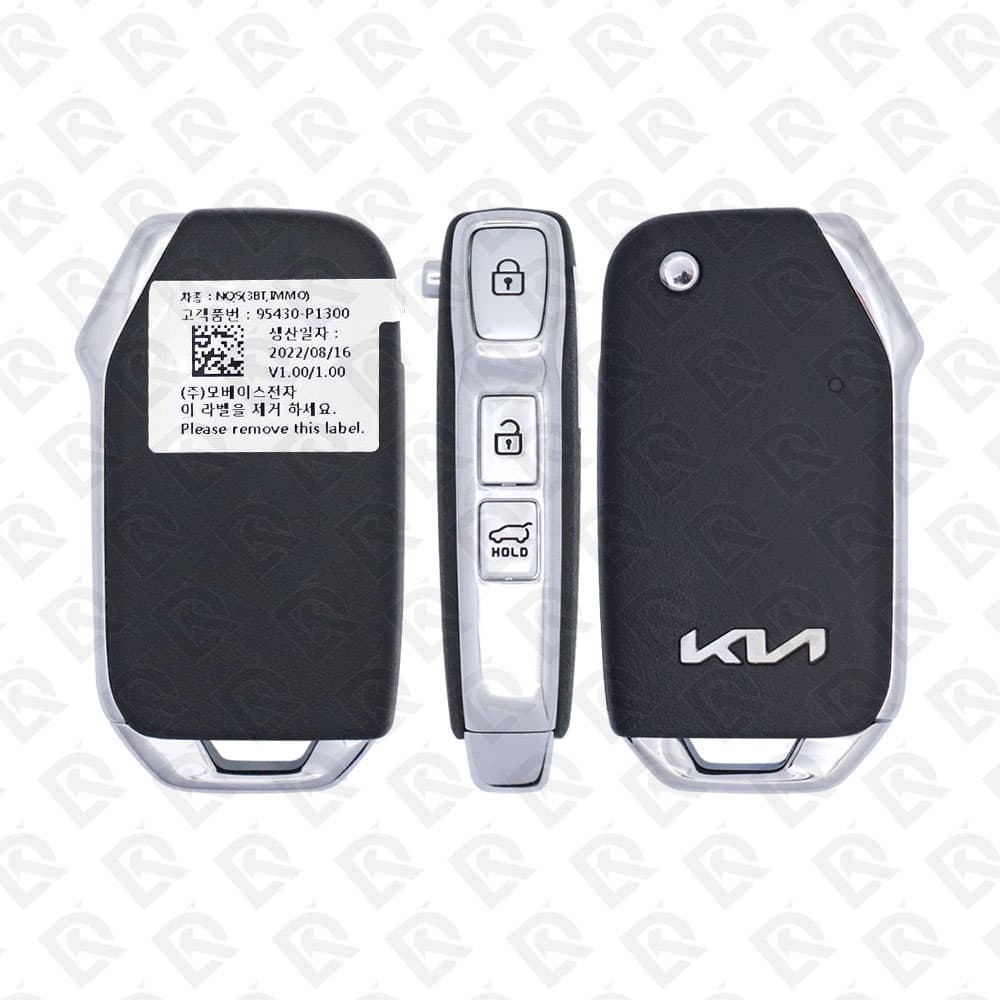 2021 - 2022 KIA SPORTAGE REMOTE HEAD FLIP KEY - 3BUTTONS - 434MHZ - 95430-P1300 ORIGINAL