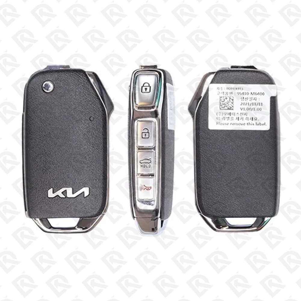 2022 KIA FORTE REMOTE HEAD FLIP KEY - 4BUTTONS - 433MZ - 95430-M6400 ORIGINAL