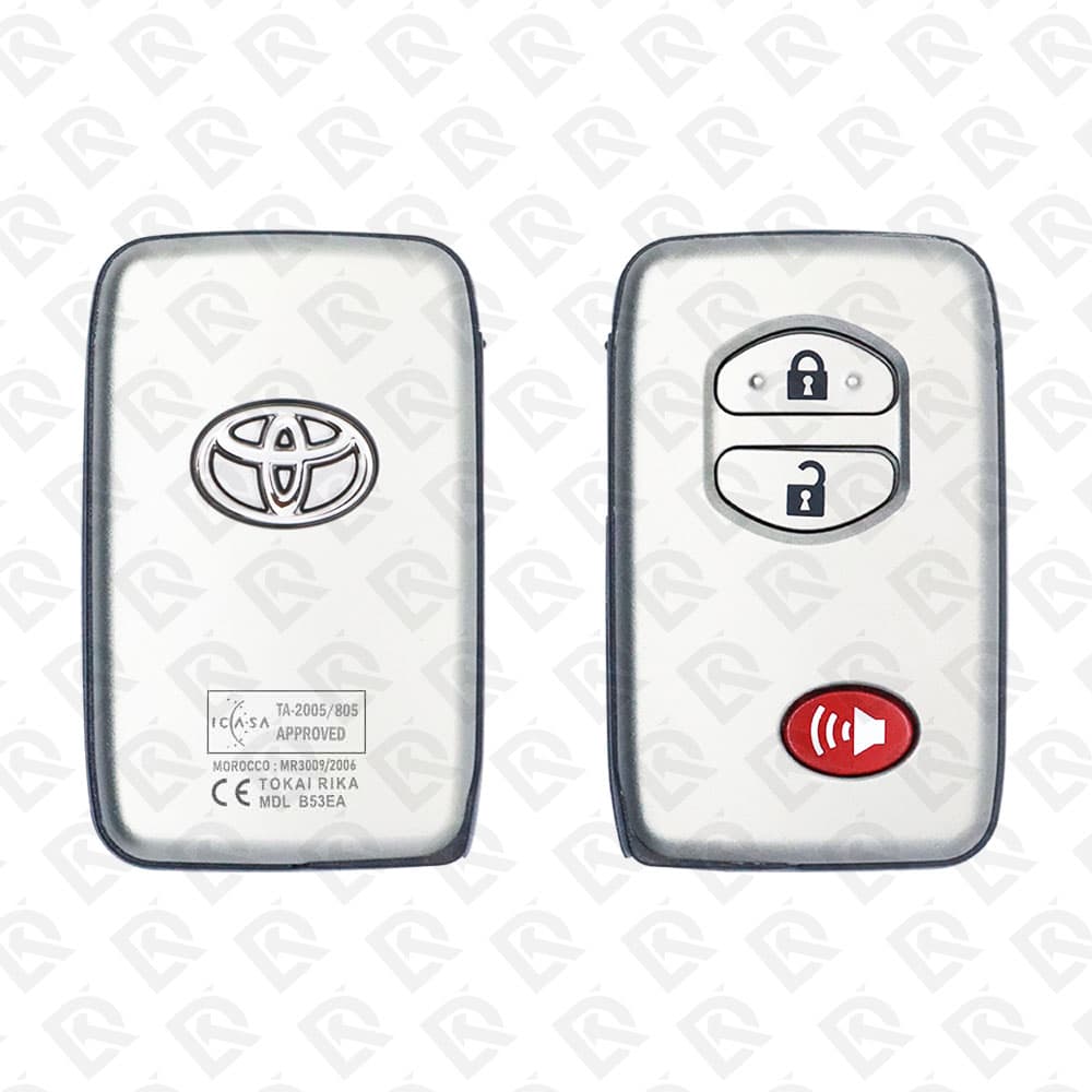 2007 - 2008 TOYOTA LAND CRUISER SMART KEY 3BUTTONS 433MHZ 89904-60220 - ORIGINAL