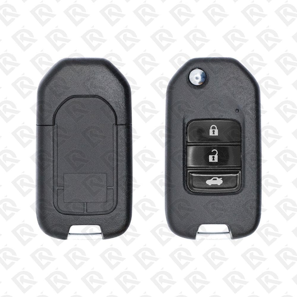 2013 - 2014 HONDA REMOTE HEAD FLIP KEY SHELL 3BUTTONS - AFTERMARKET