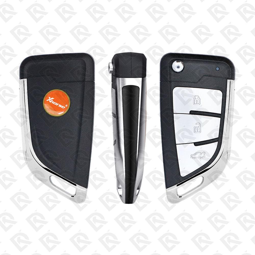 XHORSE UNIVERSAL SMART KEY - 3BUTTONS - KNIFE STYLE - XSKFF1EN