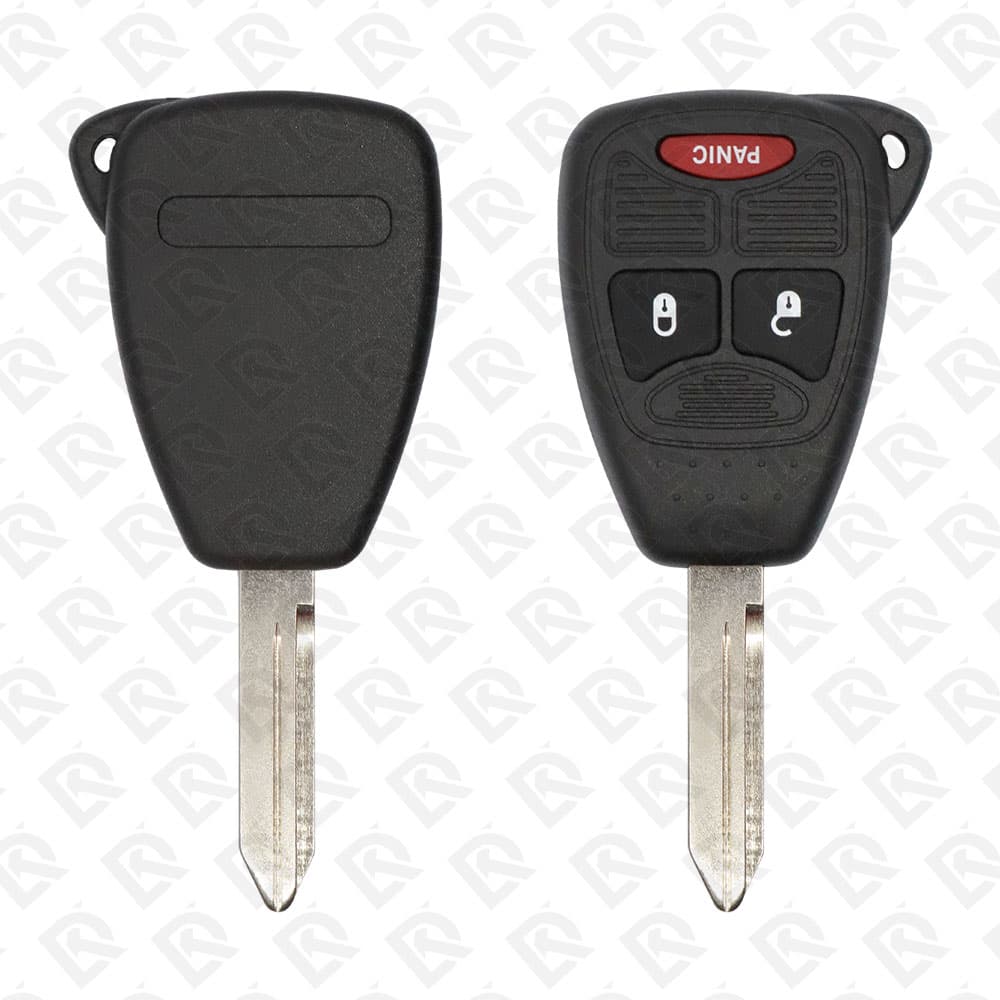 2004 - 2018 JEEP DODGE CHRYSLER REMOTE HEAD KEY 3SMALL BUTTONS - 315MHZ - AFTERMARKET
