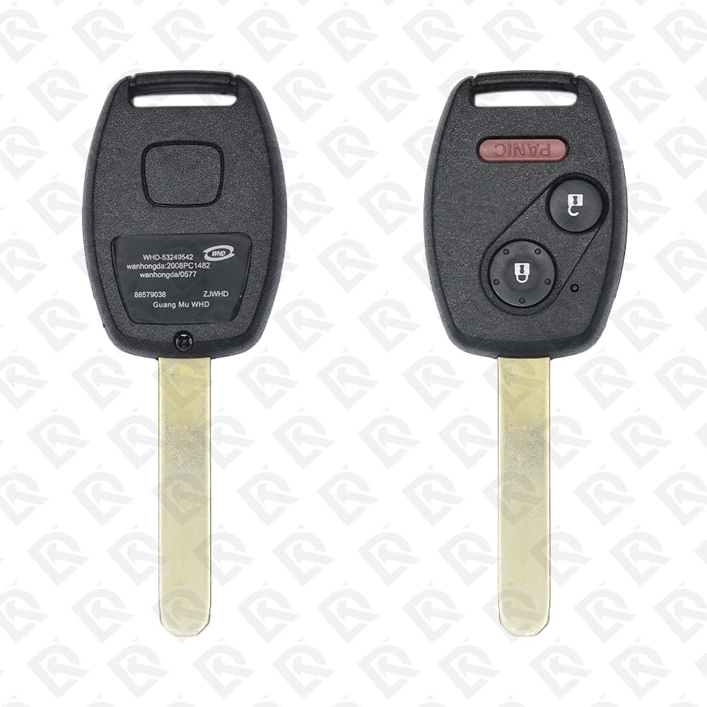 2007-2013 CR-V 2+1 Button FSK 313.8MHz Remote Key (4Drs) / PCF7961A / HITAG 2 / 46 CHIP / FCC ID: MLBHLIK-1T / HON66 2+1 Button