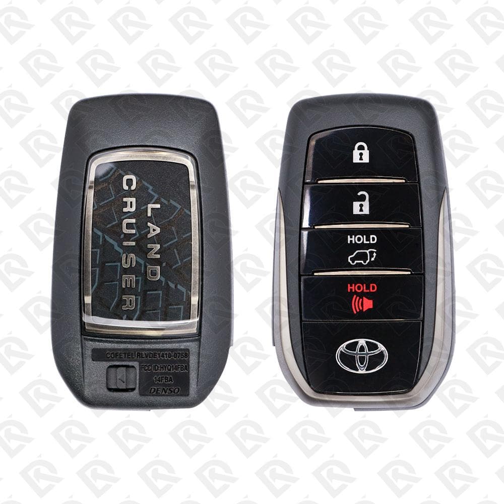 2021 - 2021 TOYOTA LAND CRUISER SMART KEY 4BUTTONS 315MHZ 89904-60X40 - ORIGINAL