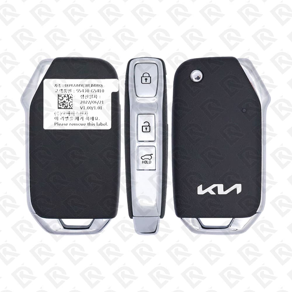 2023 KIA NIRO REMOTE HEAD FLIP KEY 3BUTTONS - 433MHZ - 95430-G5410 ORIGINAL