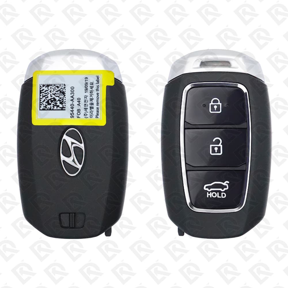 2021 - 2022 HYUNDAI ELANTRA SMART KEY - 3BUTTONS - 433MHZ - 95440-AA300 ORIGINAL W/B