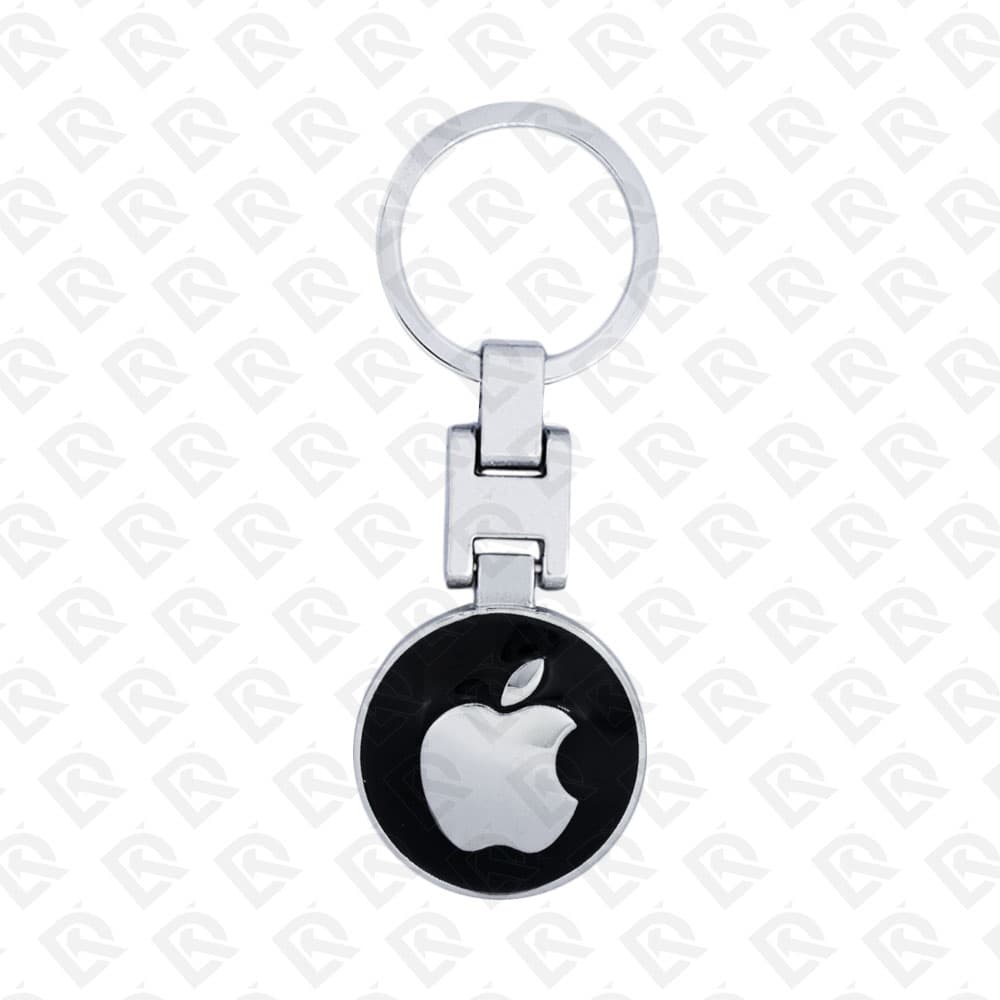  APPLE BLACK KEYCHAIN BIG SIZE