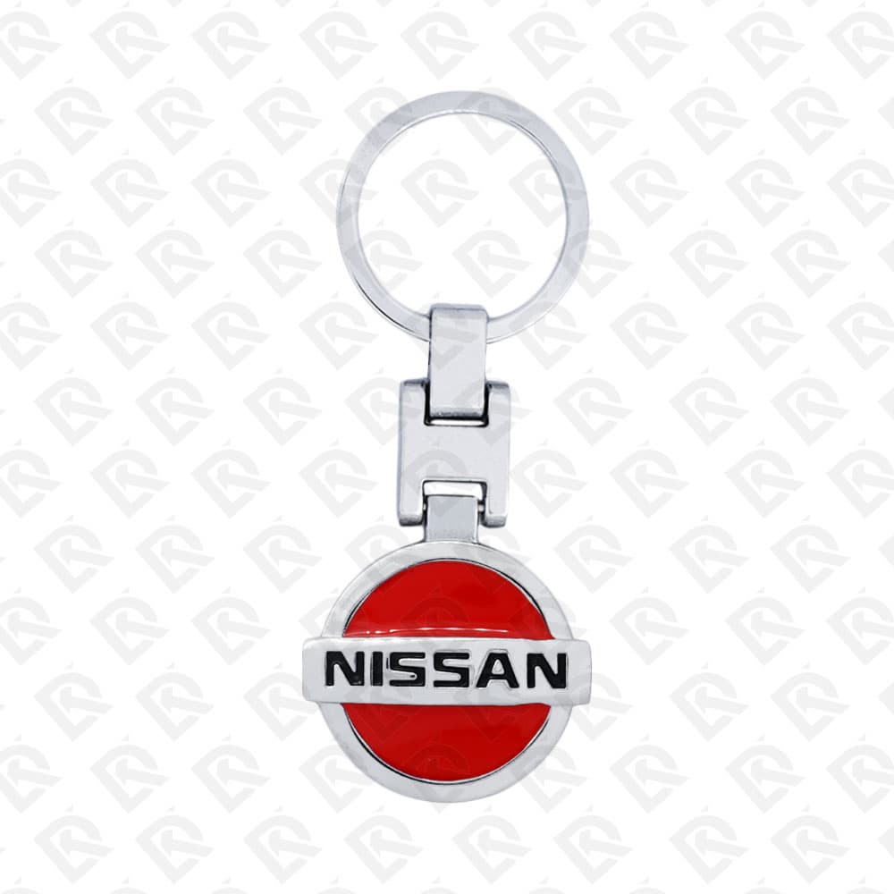  NISSAN RED KEYCHAIN BIG SIZE