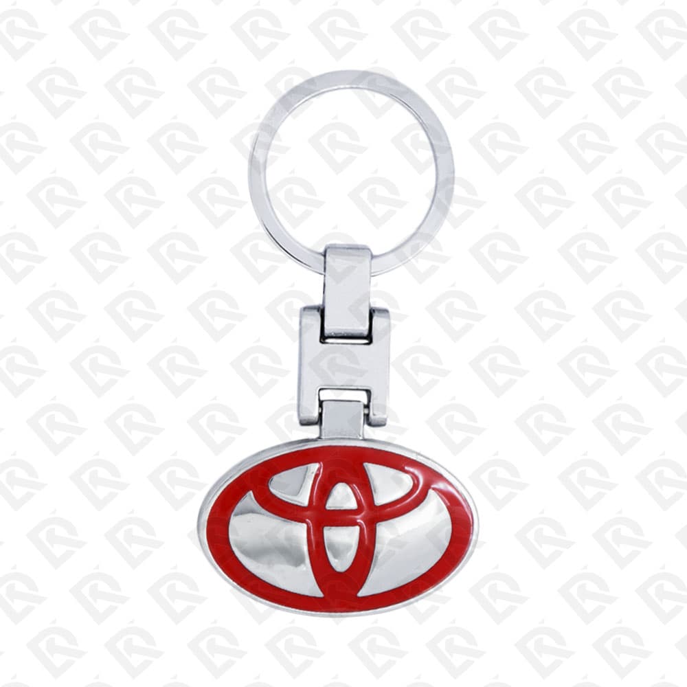 TOYOTA RED KEYCHAIN BIG SIZE