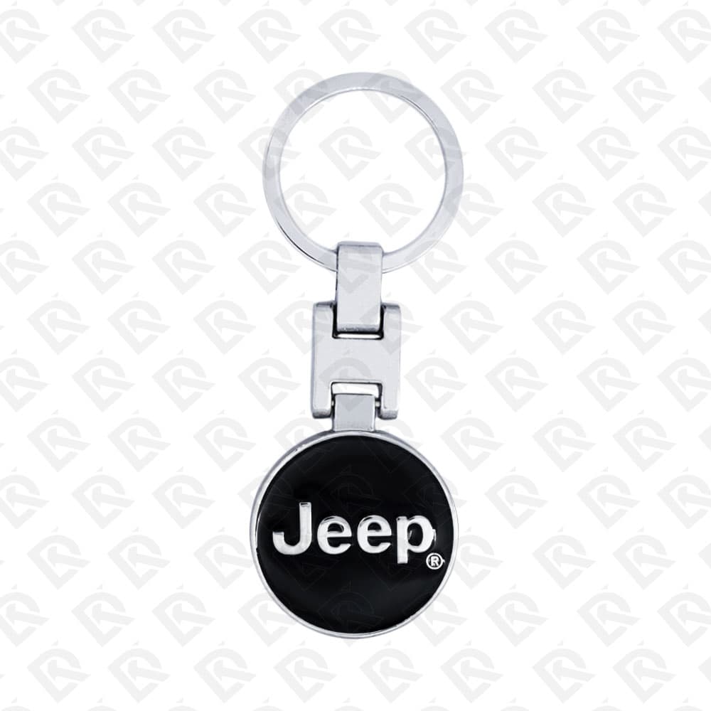  JEEP BLACK KEYCHAIN BIG SIZE