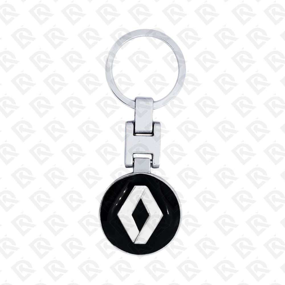 RENAULT BLACK KEYCHAIN BIG SIZE