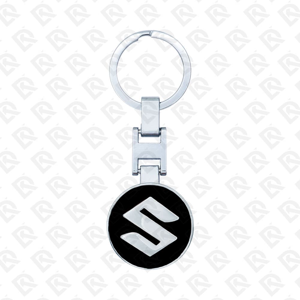SUZUKI BLACK KEYCHAIN BIG SIZE