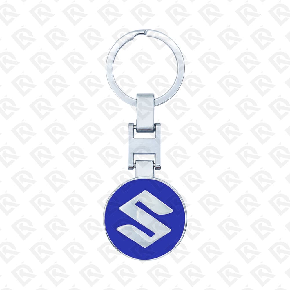 SUZUKI BLUE KEYCHAIN BIG SIZE