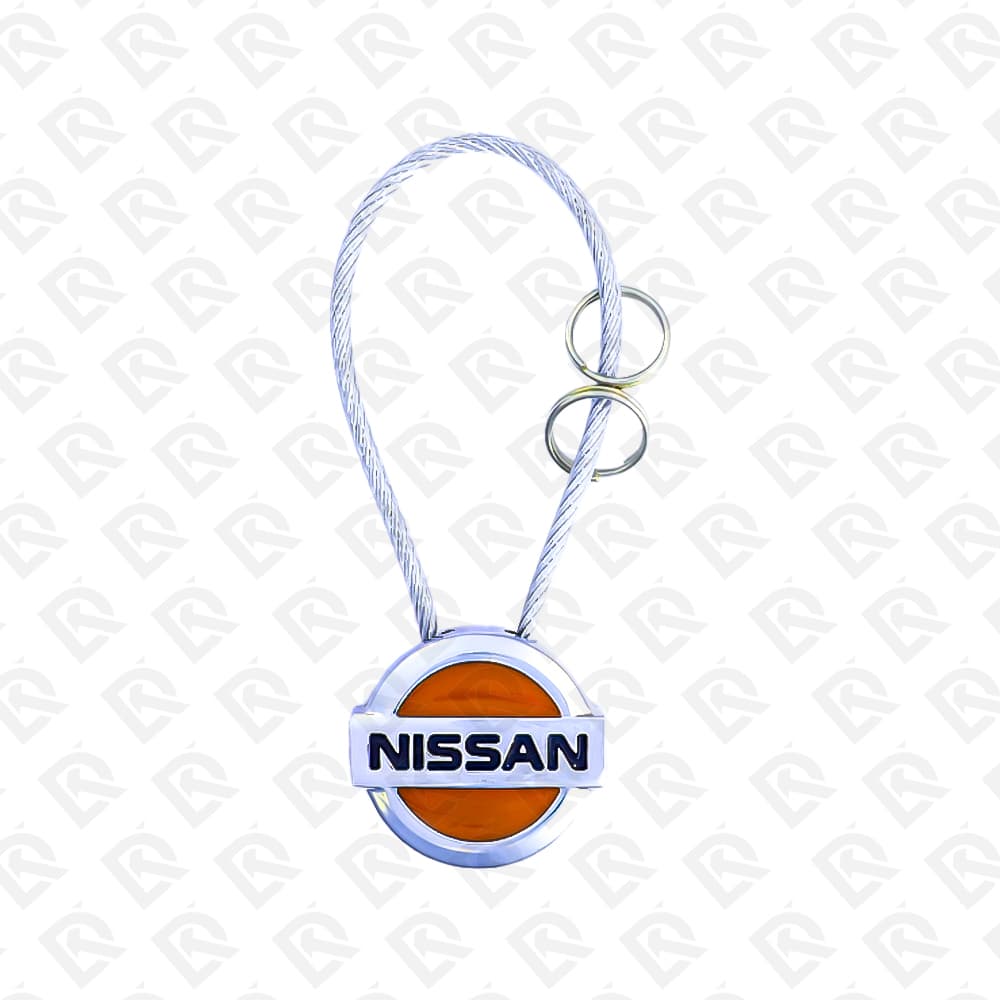  NISSAN RED KEYCHAIN SMALL SIZE