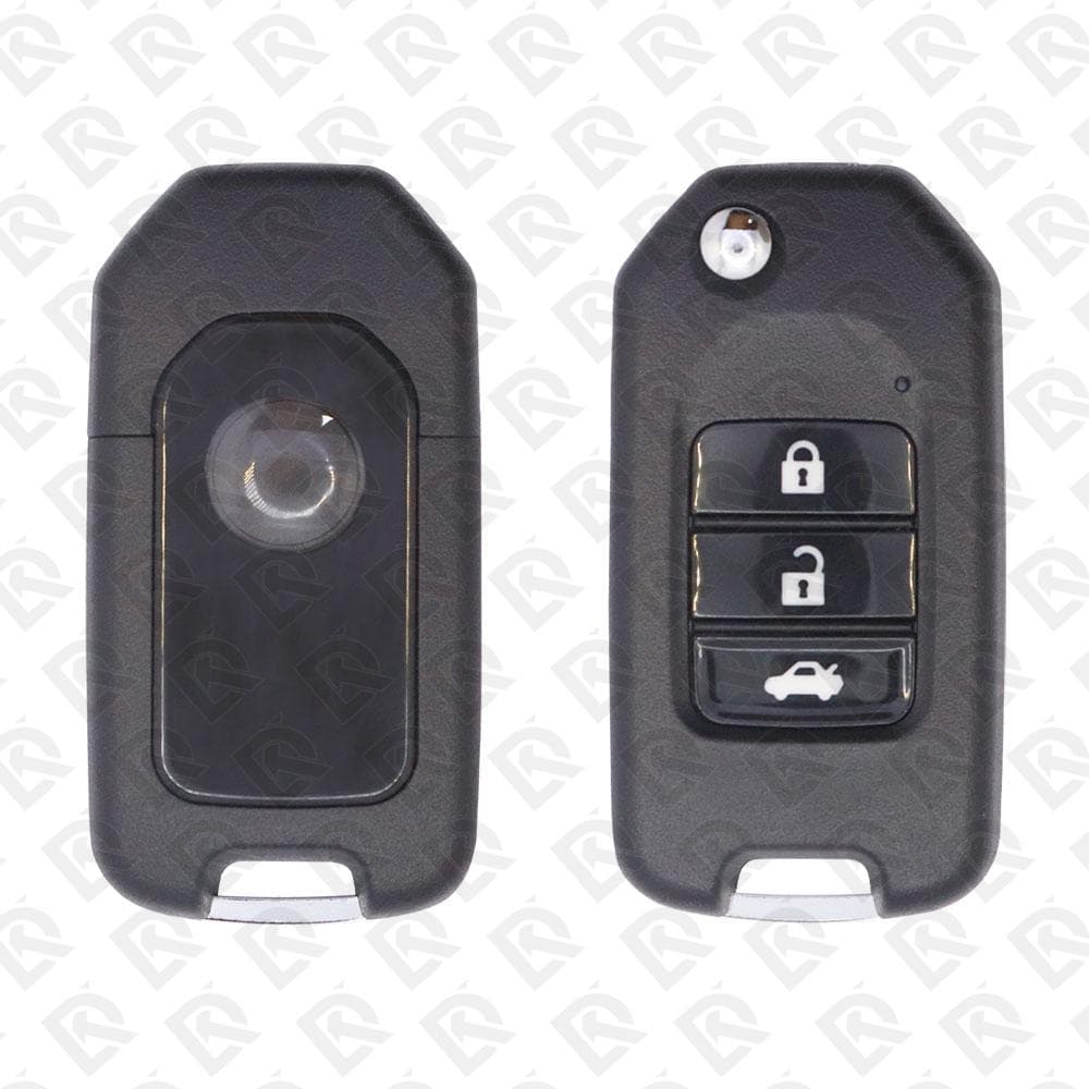KEYDIY KD UNIVERSAL RMOTE HEAD FLIP KEY - 3BUTTON - HONDA STYLE - NB10-3