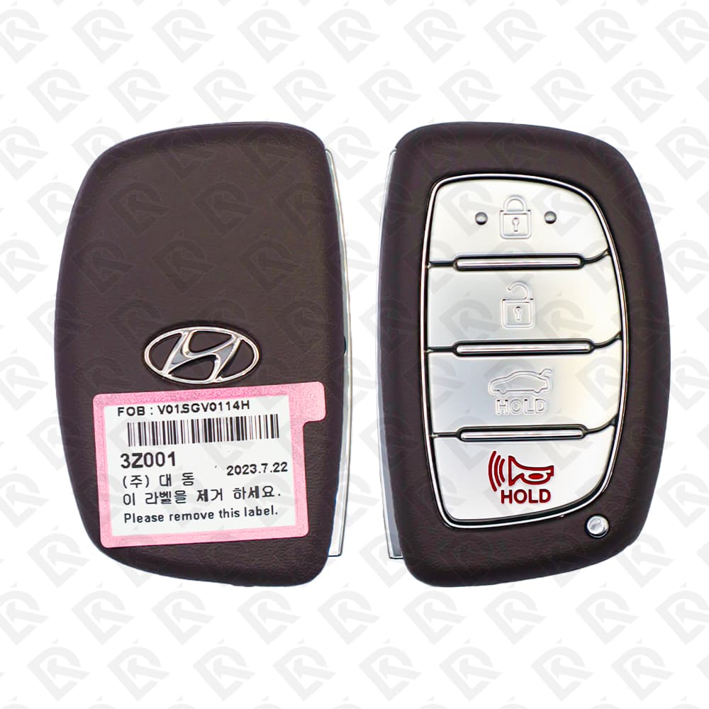 2012 - 2014 HYUNDAI I40 SMART KEY - 4BUTTONS - 433MHZ - 95440-3Z001 ORIGINAL