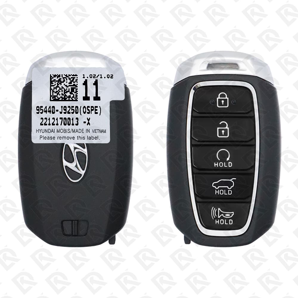 2022 HYUNDAI KONA SMART KEY - 5BUTTONS - 434MHZ - 95440-J9250 ORIGINAL
