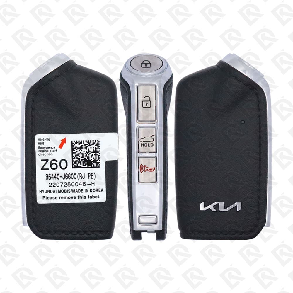  2022 Kia Stinger Genuine Smart Remote Key 3+1 Buttons 433MHz 95440-J6600