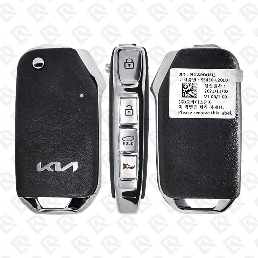 2021 - 2022 KIA K5 REMOTE HEAD FLIP KEY - 4BUTTONS - 433MHZ - 95430-L2010 ORIGINAL