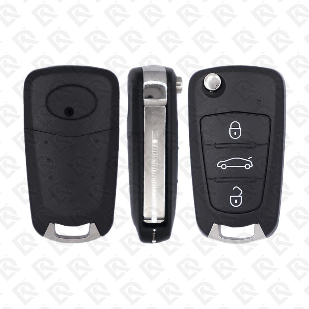 GREAT WALL REMOTE HEAD FLIP KEY SHELL 3BUTTONS - AFTERMARKET