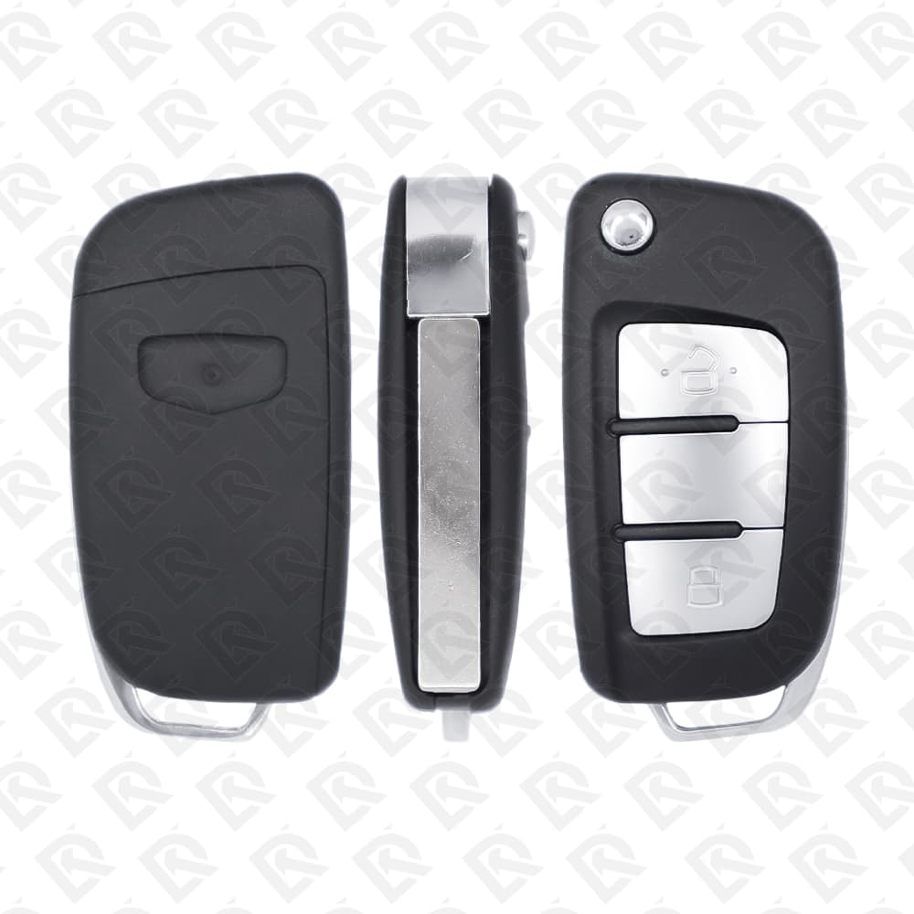 GEELY REMOTE HEAD FLIP KEY SHELL 2BUTTONS - AFTERMARKET