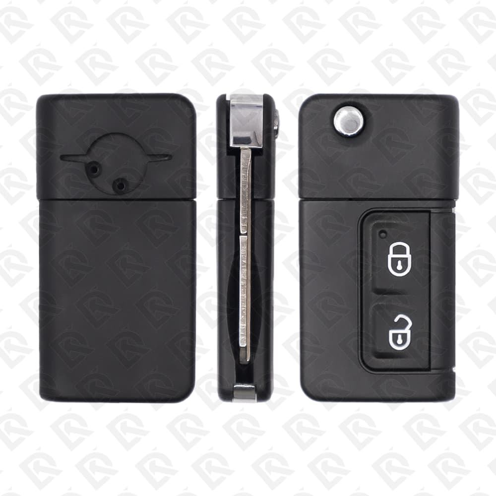 HAIMA HORSE REMOTE HEAD FLIP KEY SHELL 2 BUTTONS - AFTERMARKET