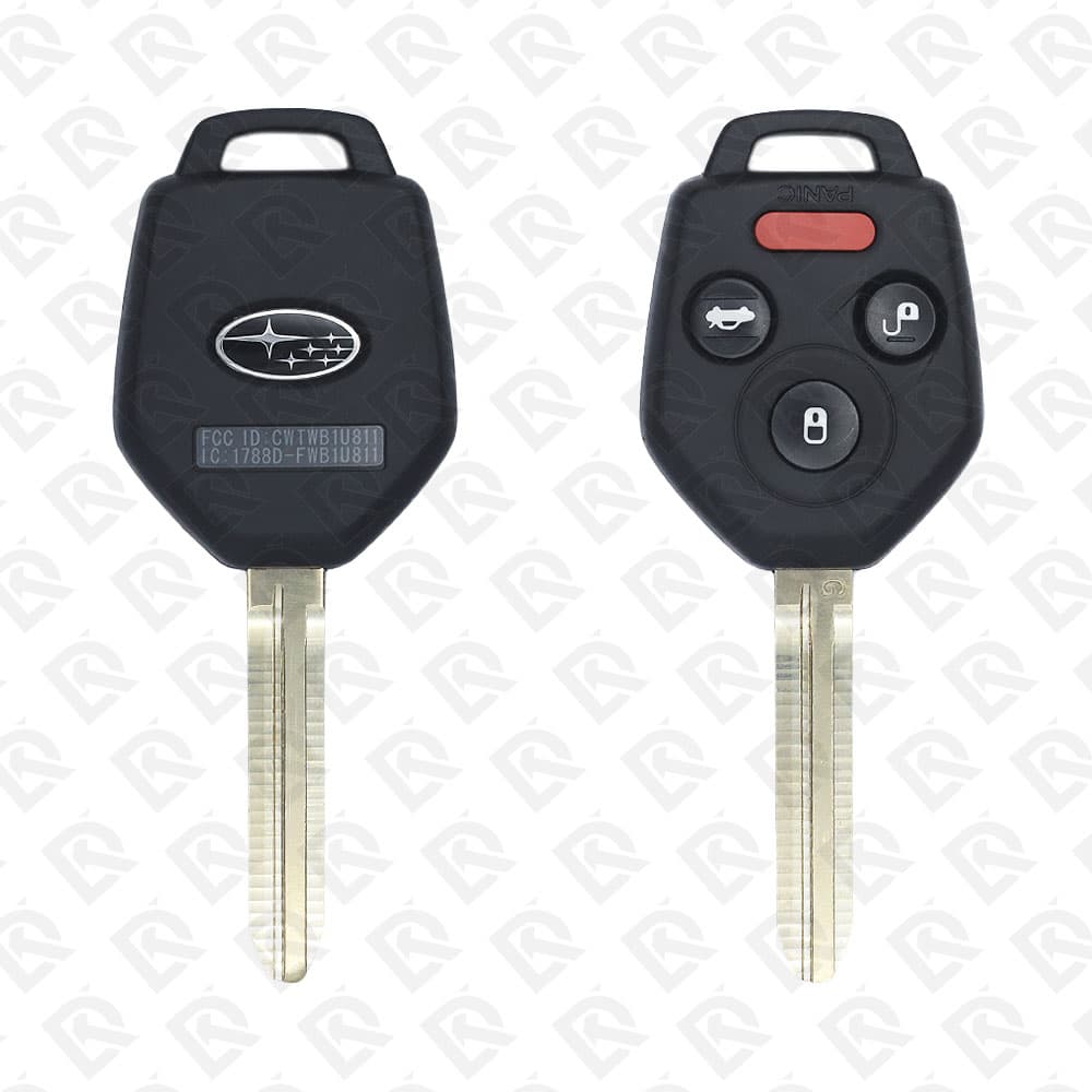 2012 - 2019 SUBARU REMOTE HEAD KEY 4BUTTONS 315MHZ 57497-FJ021 / CWTWB1U811 / G Chip 80 Bit (OEM)