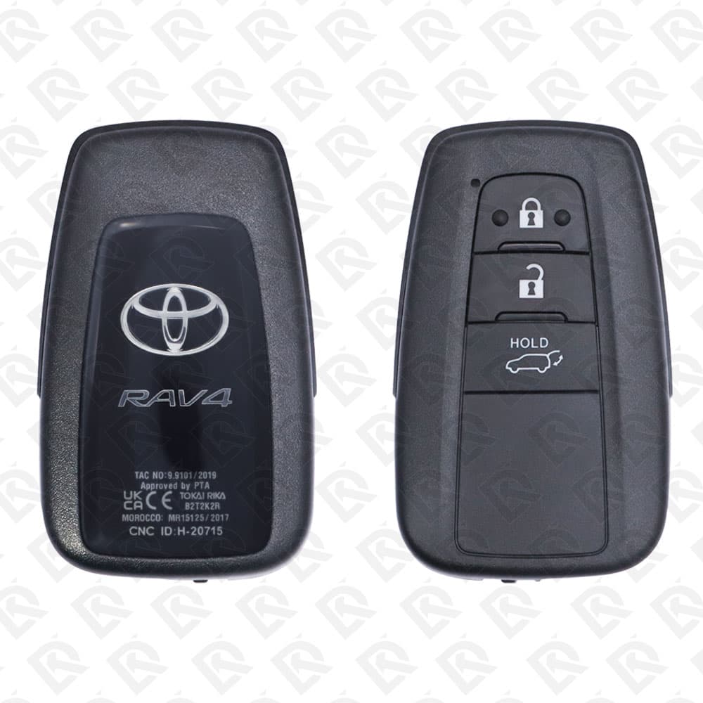 2019 - 2023 TOYOTA RAV4 SMART KEY 3BUTTONS 433MHZ - 8990H-42190 ORGINAL W/B