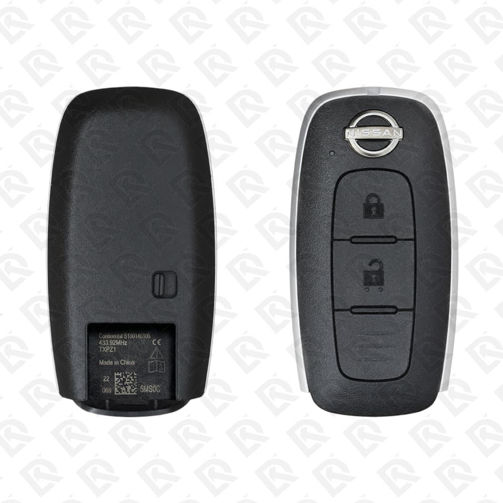 2023 - 2024 NISSAN QASHQAI SAMRT KEY - 2BUTTONS - 433MHZ - 285E3-5MS0C ORGINAL W/B