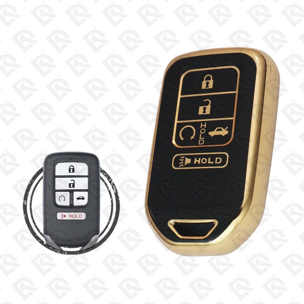 HONDA SMART TPU SHELL 5BUTTONS  -  BLACK GOLD