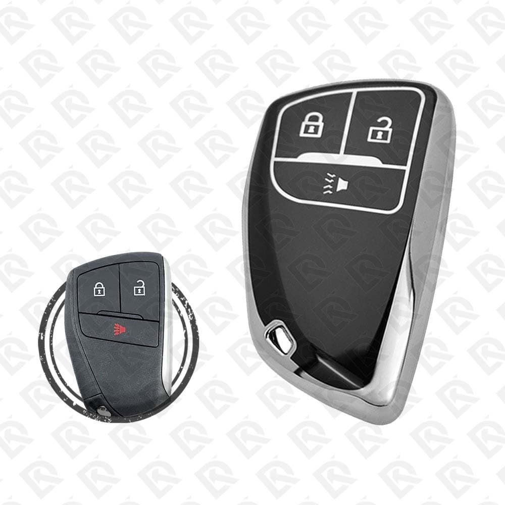 CHEVROLET  TPU SHELL  3B -  BLACK CHROME 