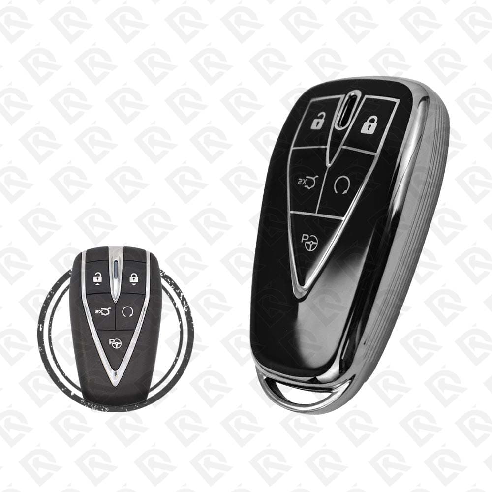 CHANGAN SMART TPU SHELL 5BUTTONS  -  BLACK CHROME 