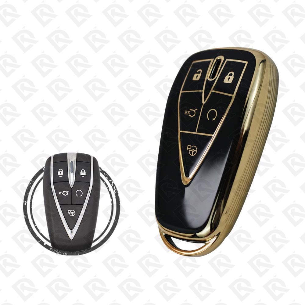 CHANGAN SMART TPU SHELL 5BUTTONS  -  BLACK GOLD