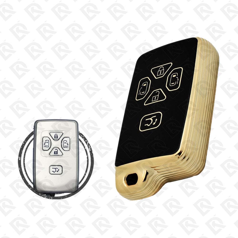 TOYOTA PREVIA SMART TPU SHELL 5BUTTONS  -  BLACK GOLD