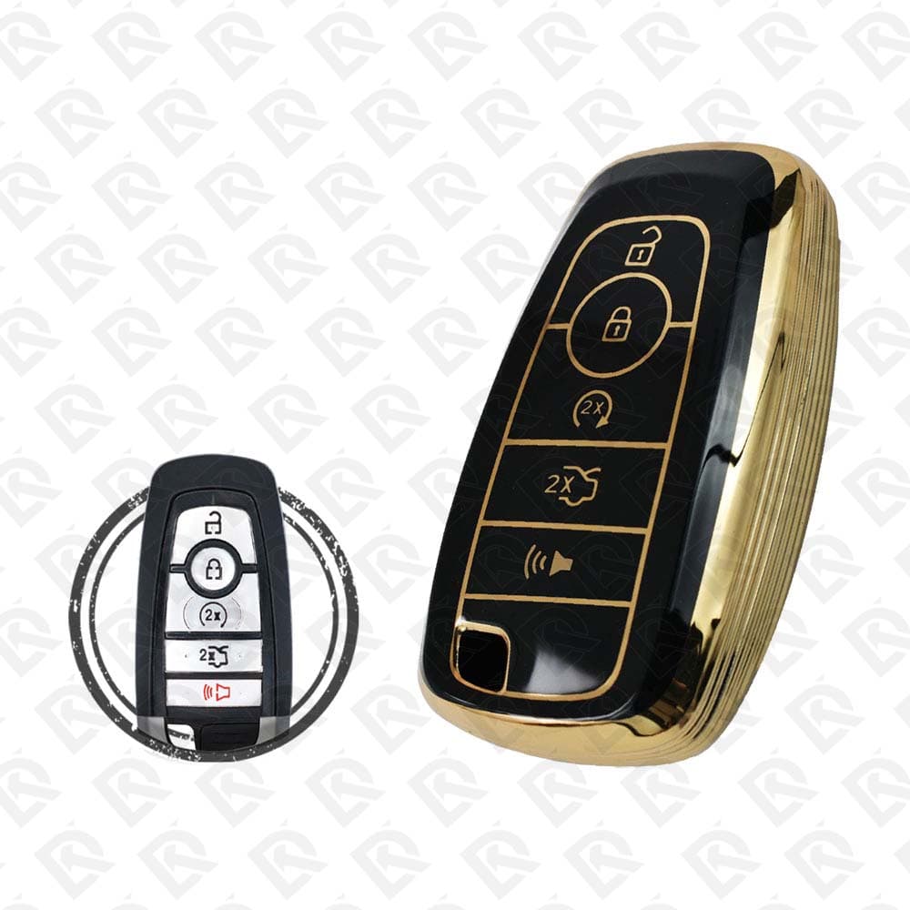 FORD SMART TPU SHELL 5BUTTONS - BLACK GOLD