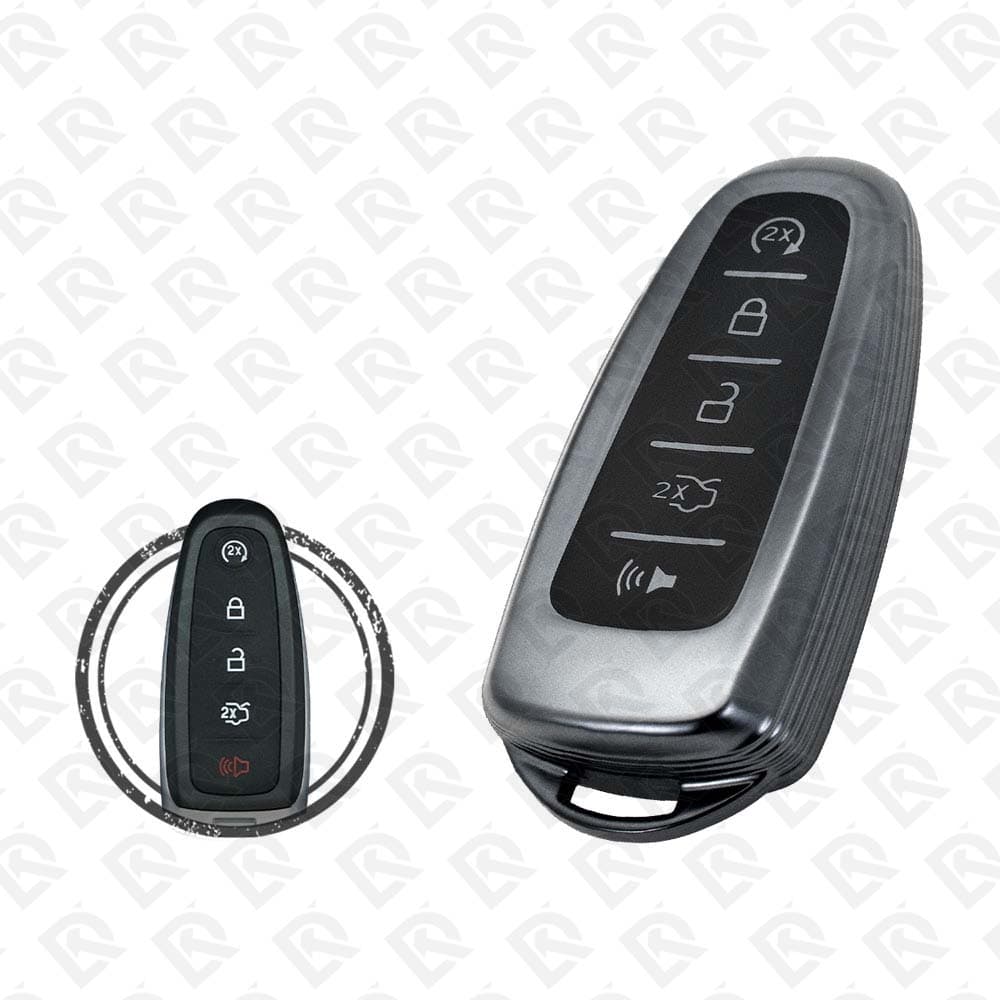 FORD SMART TPU SHELL 5BUTTONS - BLACK METAL
