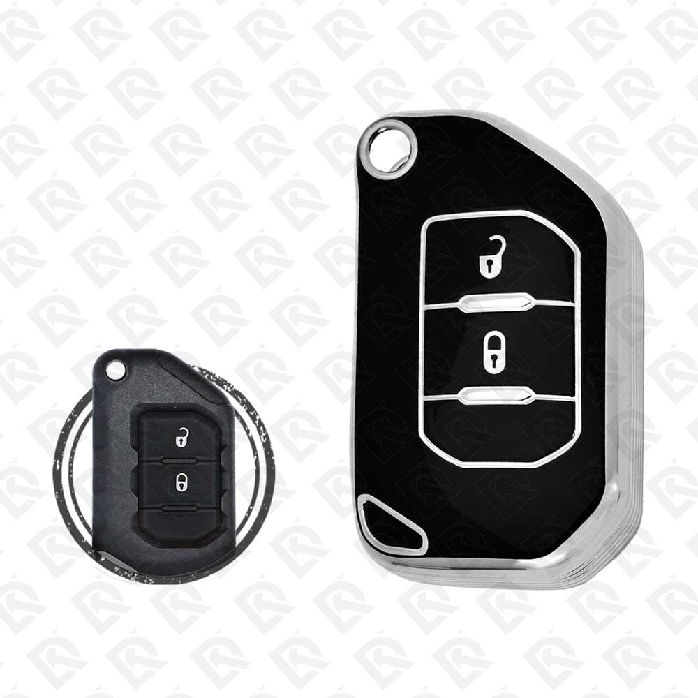  JEEP TPU SHELL 2B  -  BLACK CHROME 