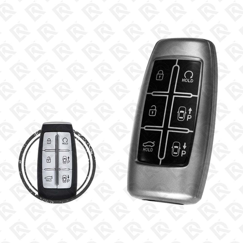 GENESIS SMART TPU SHELL 6BUTTONS  -  BLACK METAL