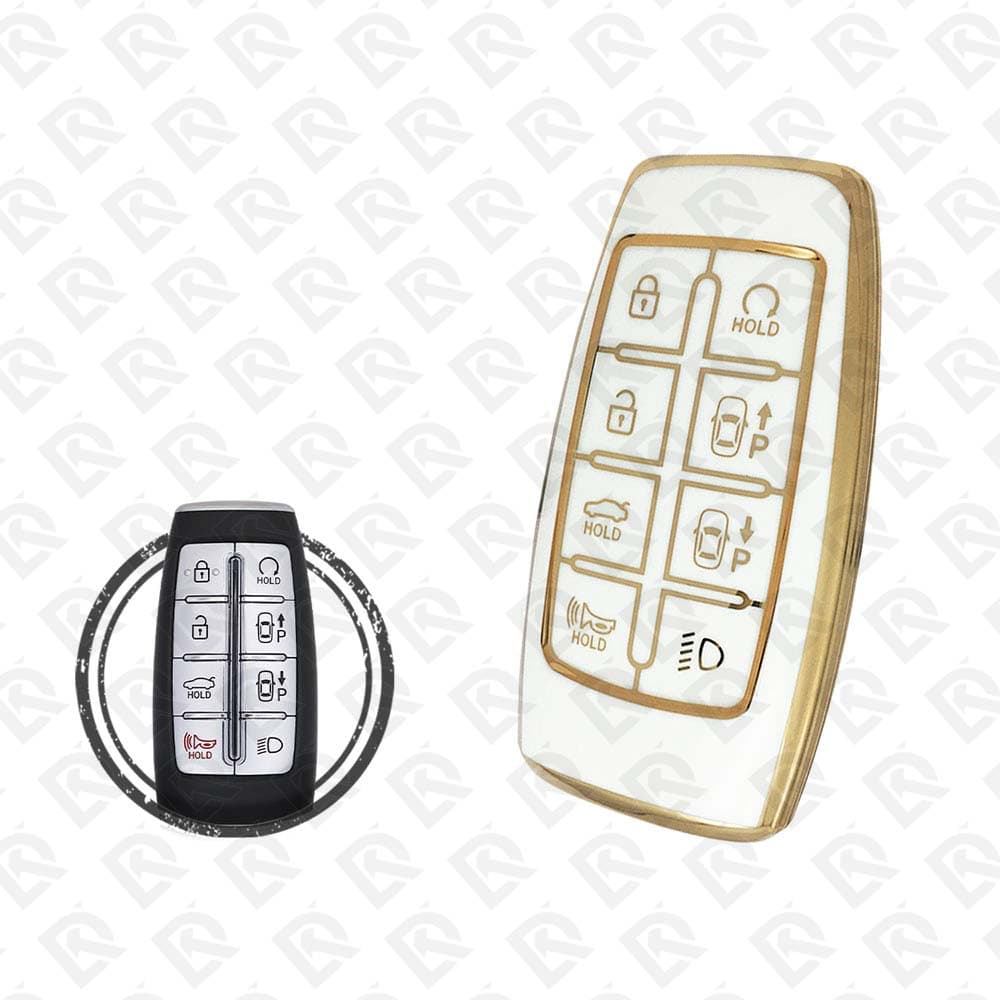 GENESIS SMART TPU SHELL 8BUTTONS  -  WHITE GOLD