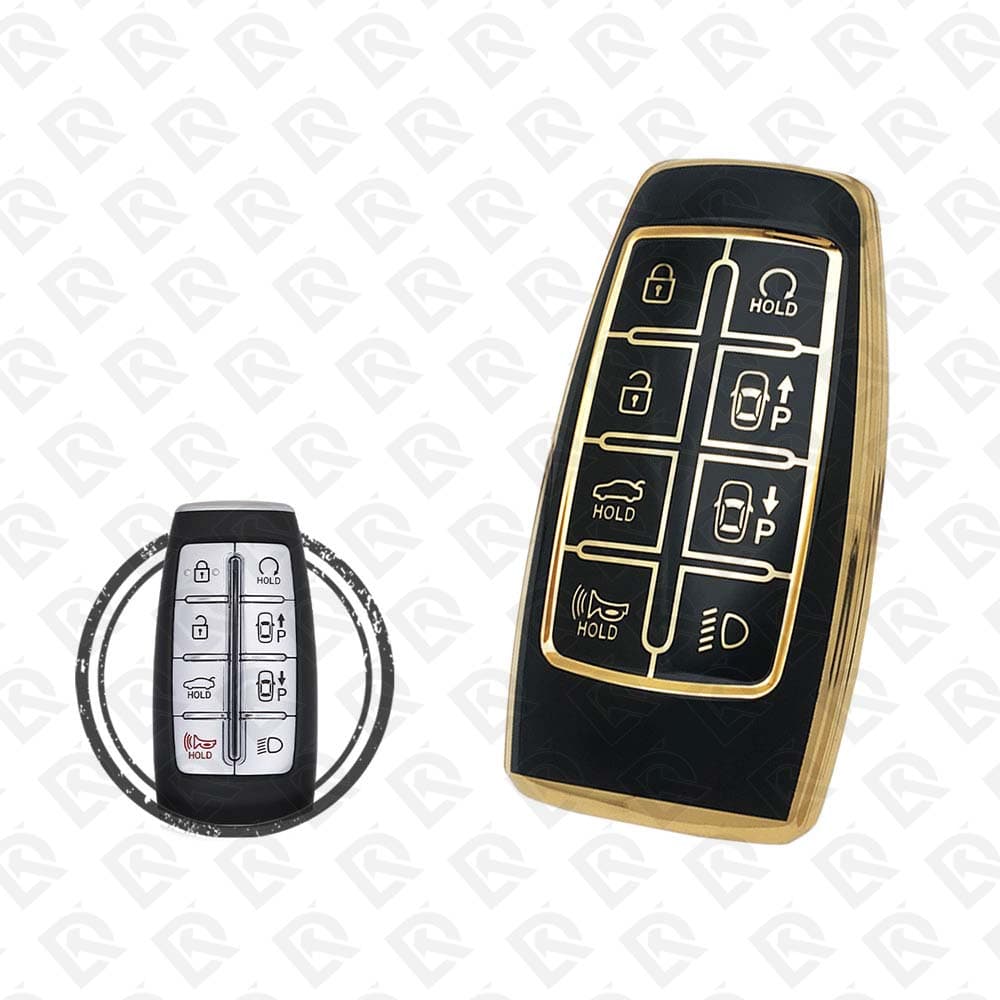 GENESIS SMART TPU SHELL 8BUTTONS  -  BLACK GOLD