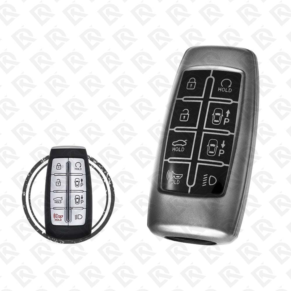 GENESIS SMART TPU SHELL 8BUTTONS -  BLACK METAL