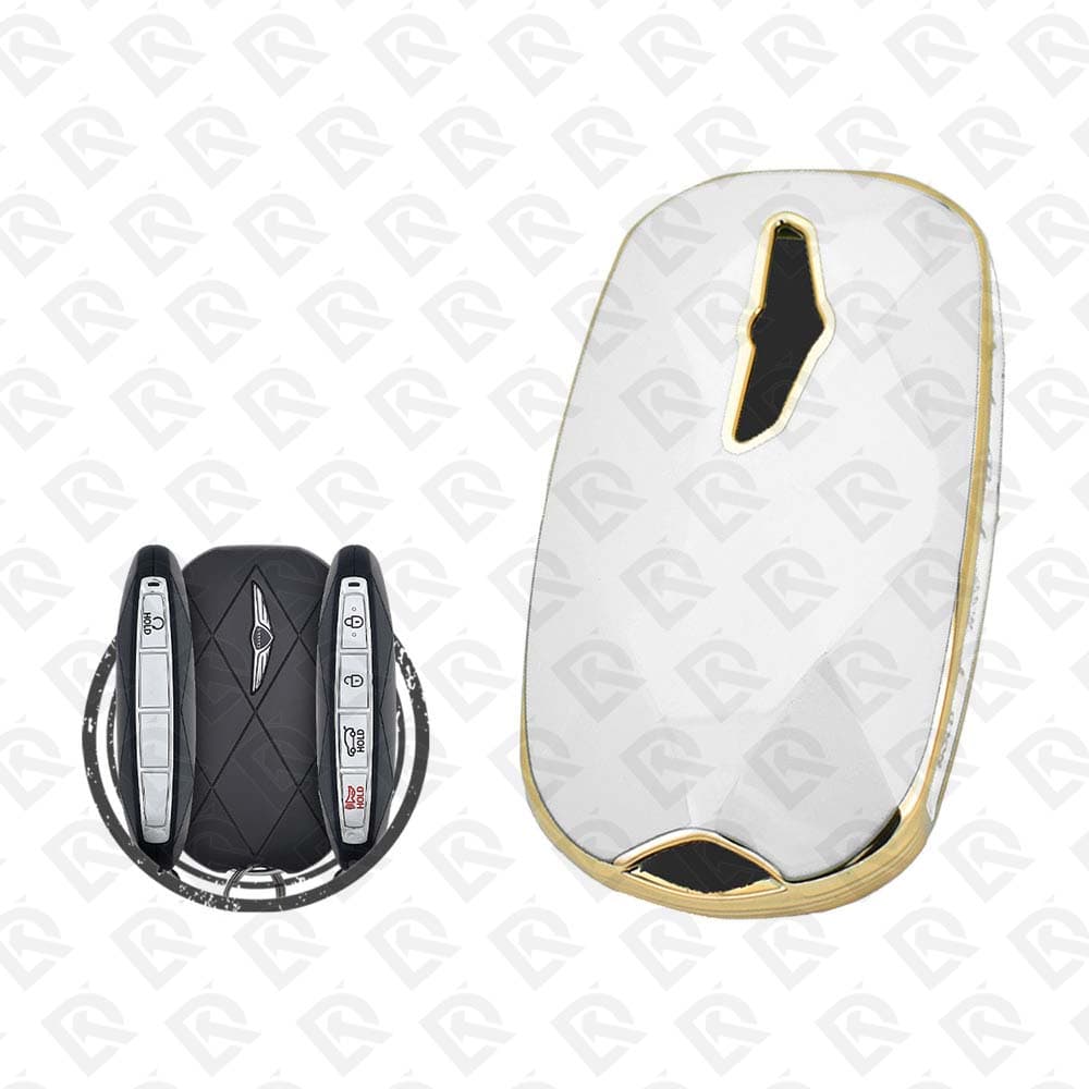 GENESIS SMART TPU SHELL 5BUTTONS  -  WHITE GOLD